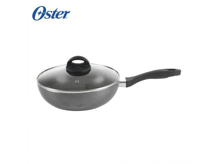 Sartén Wok Aluminio con Tapa Clairborne