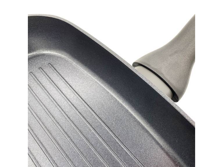 Sartén Plancha Grill Aluminio Forjado
