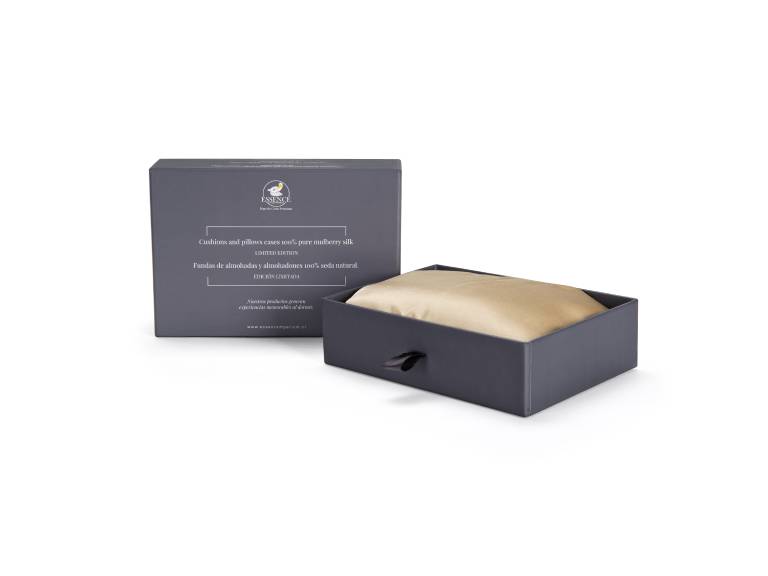 Fundas almohadas 61x62 100% seda natural