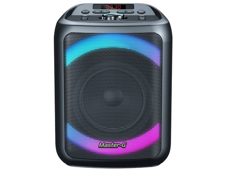 Parlante Karaoke Bluetooth Cypher 6.5 pulg. con Micrófono Master-G