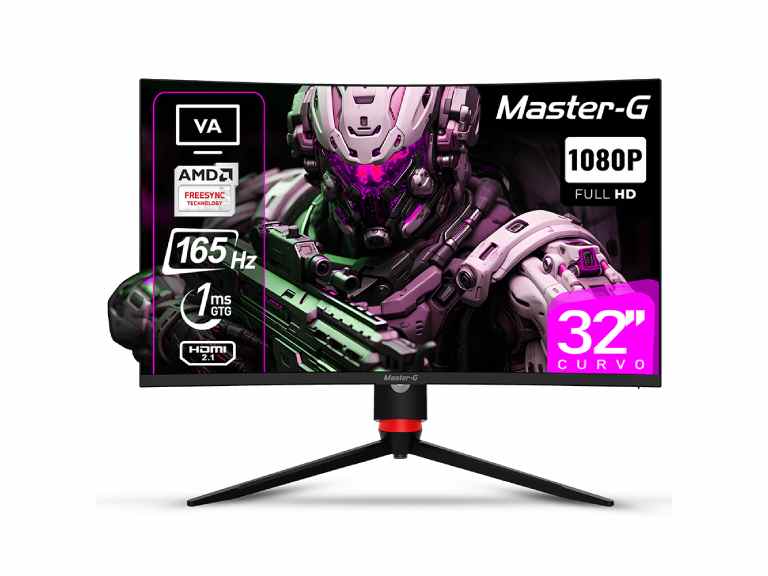 Monitor Gamer 32 pulg. Curvo FHD HDR Master-G