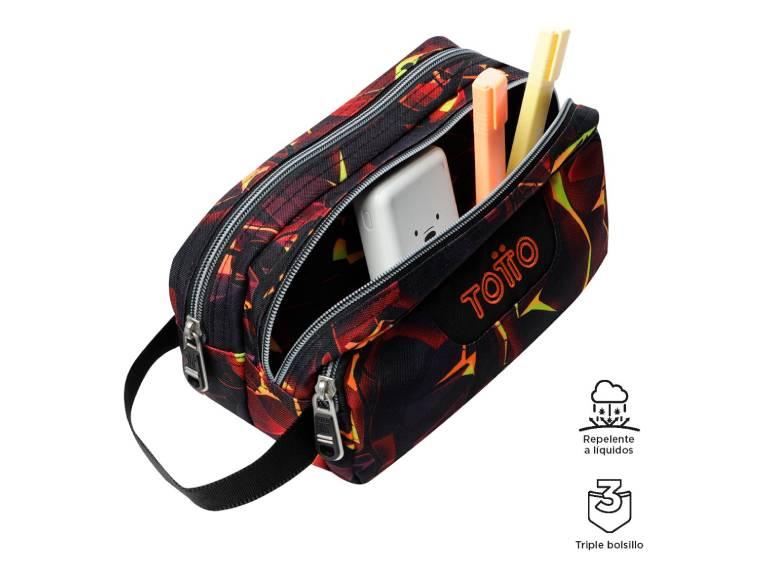 Estuche Escolar Organizador Lapices Rpet Impermeable