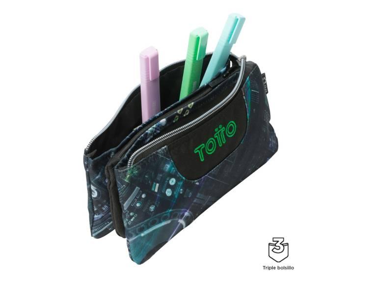 Estuche Escolar para Lapices Rpet Impermeable Eco242