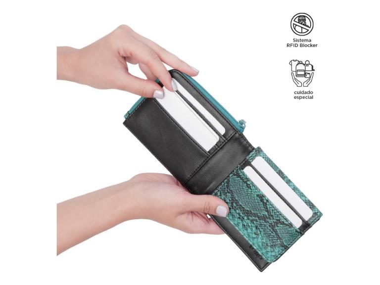 Billetera Tarjetero RFID Hombre Blocker Grande Ind002