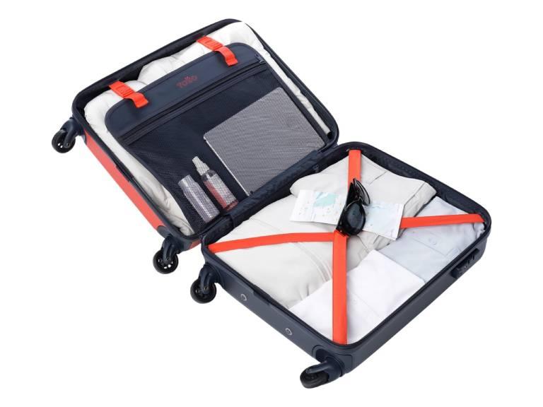 Maleta Cabina Carry On Ajustable Ruedas 360 S Baz001
