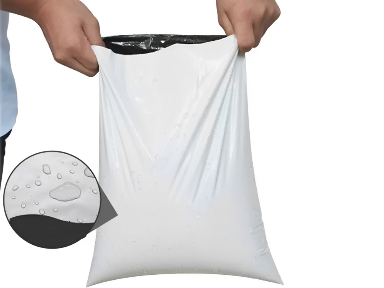Pack 100 Bolsas Embalaje Courier Autoadhesivo Despacho 35x45 CM Blanca Importclick