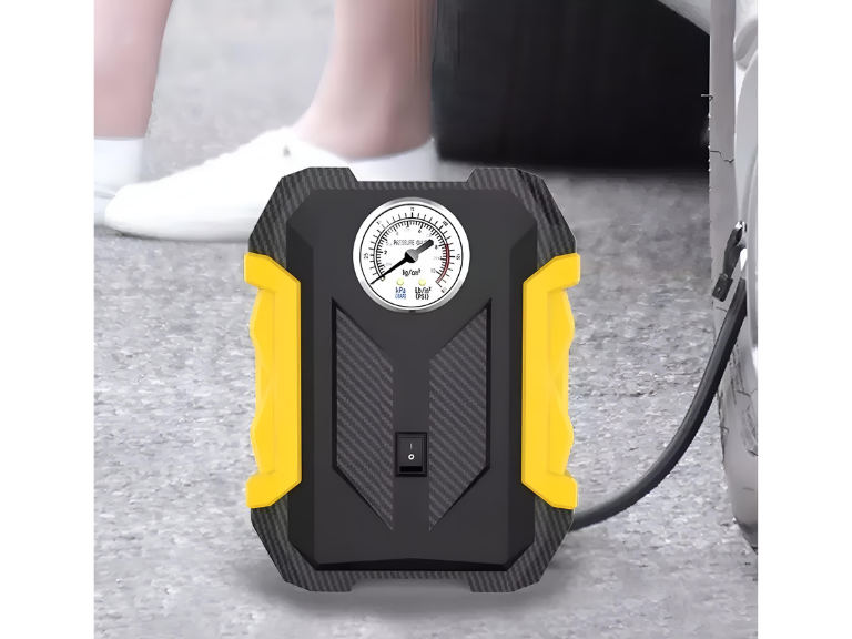 Compresor Aire Portátil Auto 150 PSI Luz Emergencia Importclick