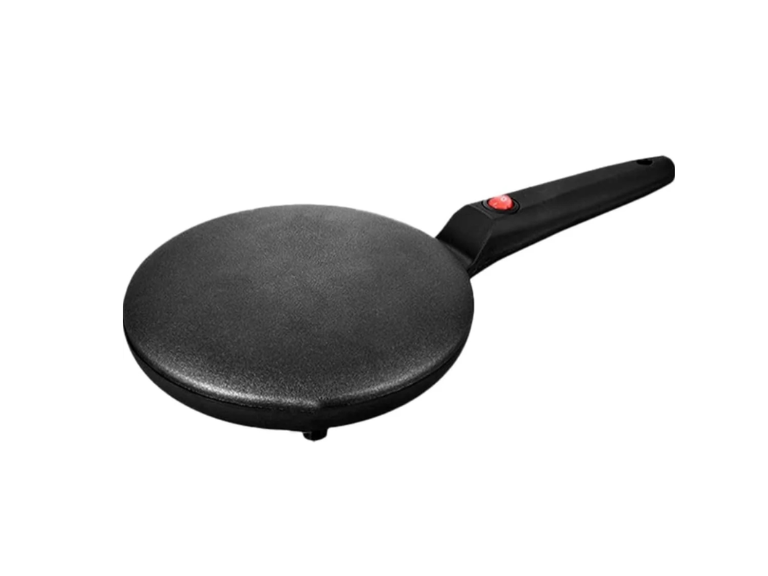 Panquequera Sartén Eléctrico Antiadherente 20 CM Negro Importclick
