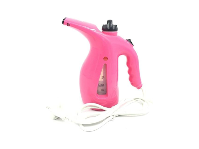 Plancha Vapor Vertical Ropa 4 En 1 Vaporizador Sauna Facial Rosado Importclick
