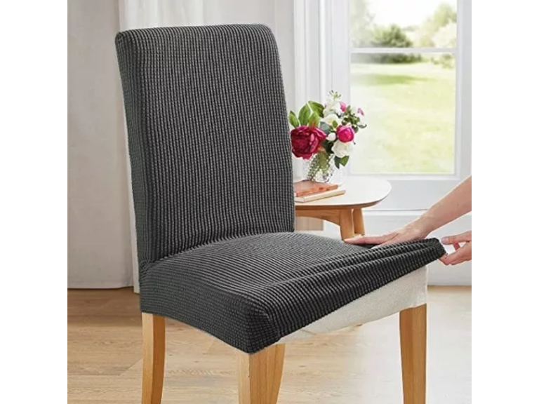 Pack 6 Funda Silla Tela Gruesa Cuadrille Importclick