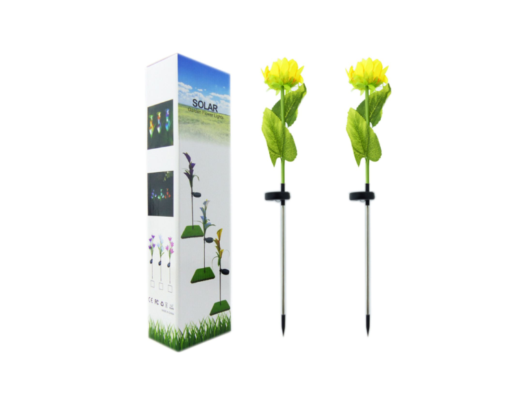 Flor Solar LED Maravilla 80 CM Luz Cálida Importclick