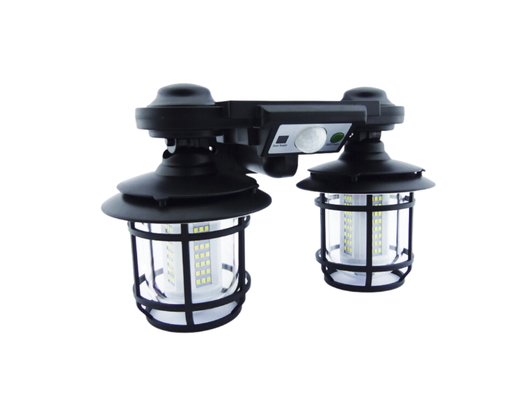 Farol Solar Doble 192 LED 26X17X12 CM Importclick