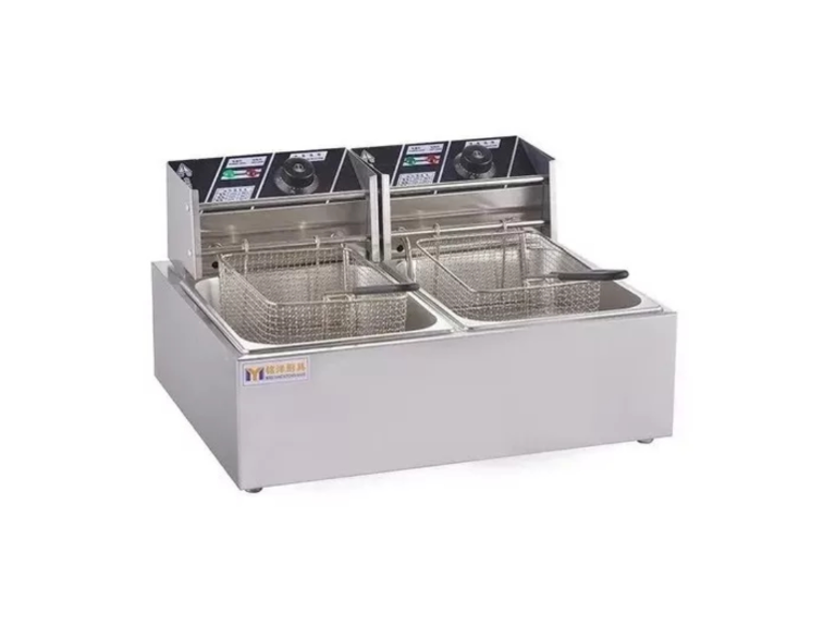 Freidora Eléctrica Doble Deposito 12 LT 2500 Watt + 2500 Watt Importclick