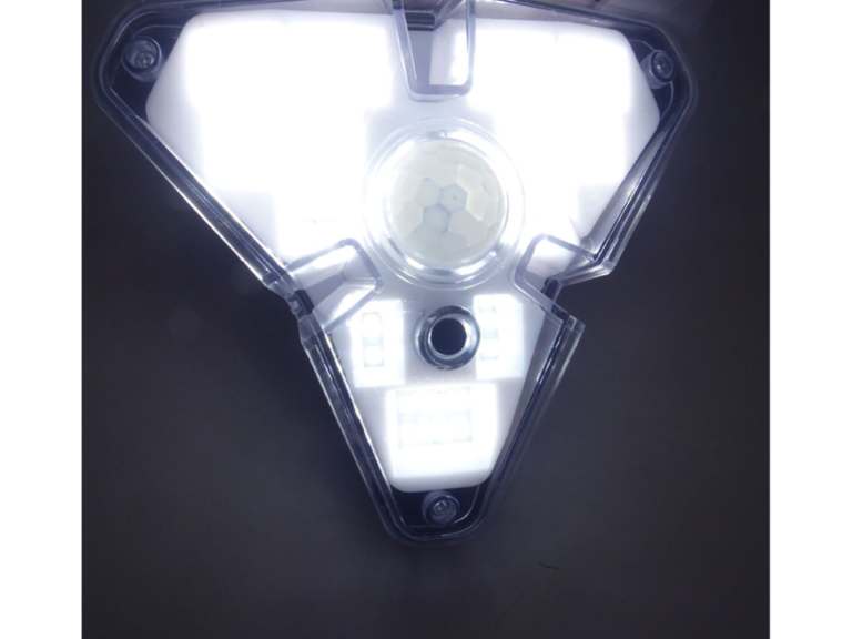 Aplique Solar LED Mini Triangular Sensor Importclick