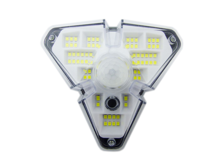 Aplique Solar LED Mini Triangular Sensor Importclick