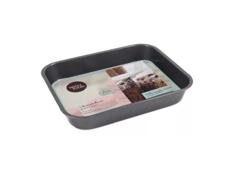 Molde Pastelería Horno Brownies Rectángular Metal 37x 27x1 CM Importclick