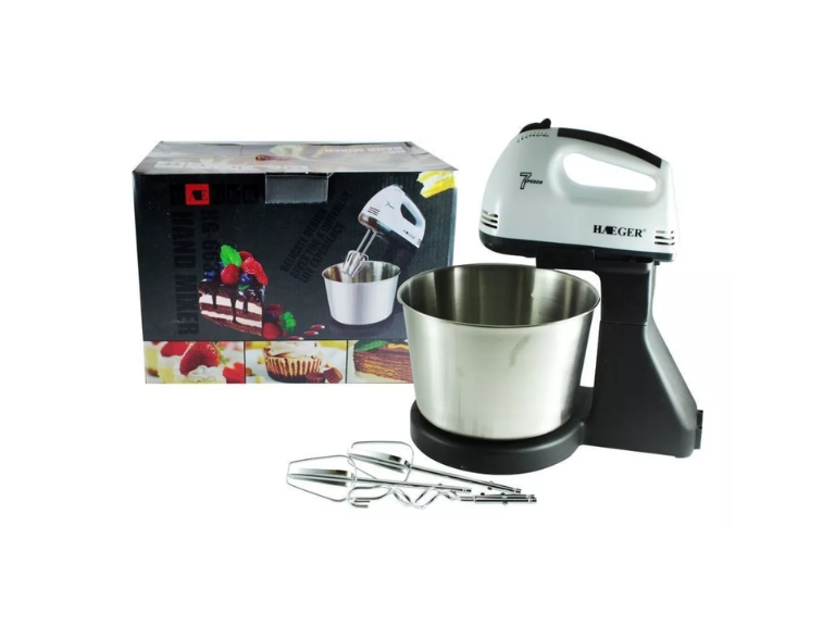 Batidora Pedestal 7 Velocidades Con Bowl Acero Inoxidable 250W Importclick