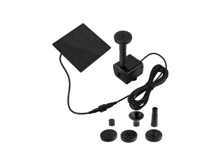 Bomba Agua Fuente Piscina Panel Energía Solar Sumergible 1.4W Importclick