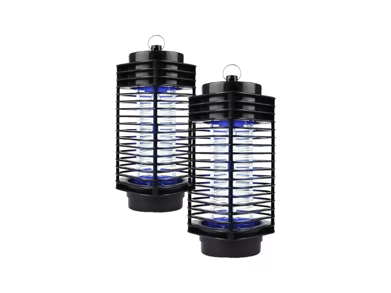 Pack 2 Lámparas Mata Insectos Hogar 220V Importclick