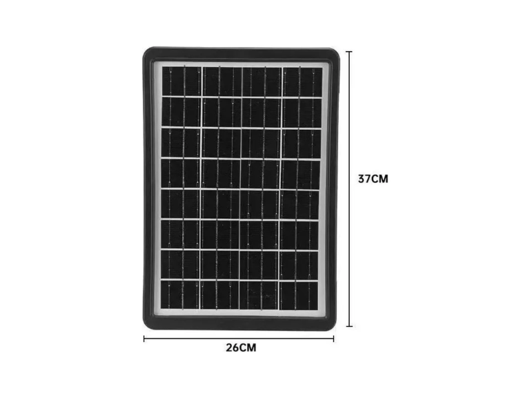 Panel Solar Cargador Emergencia Camping Energía 16V Importclick