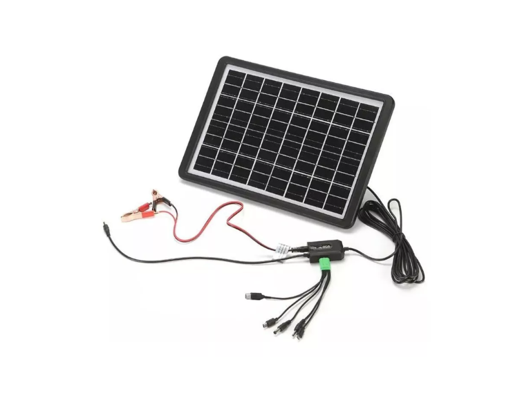 Panel Solar Cargador Emergencia Camping Energía 16V Importclick