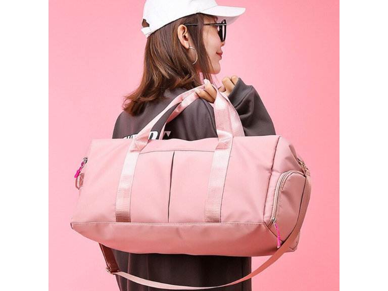 Bolso Duffel Viaje Deportivo Gimnasio Fitness 35 LT Rosado Importclick