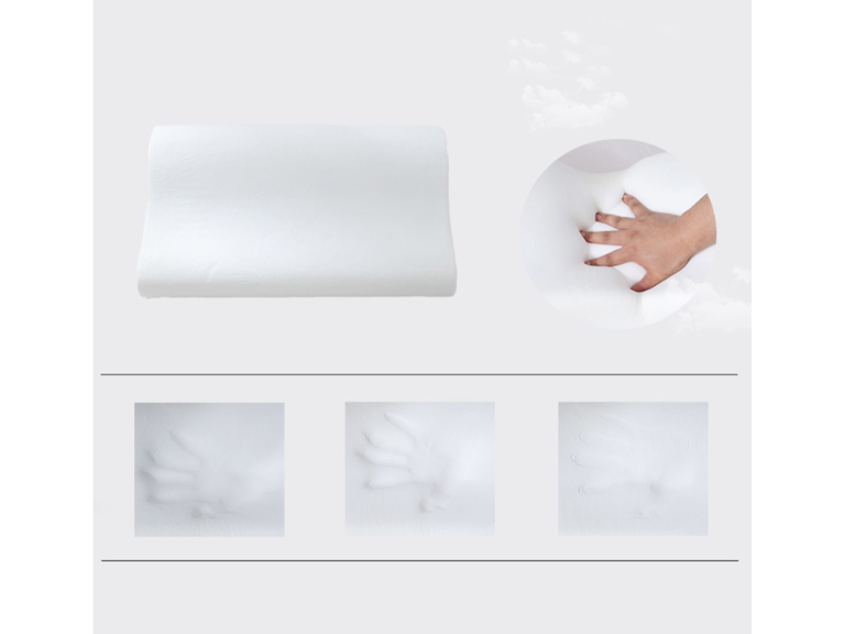 Pack 2 Almohadas Terapéutica Viscoelástica Memory Foam 50 CM x 30 CM x 10 CM Importclick