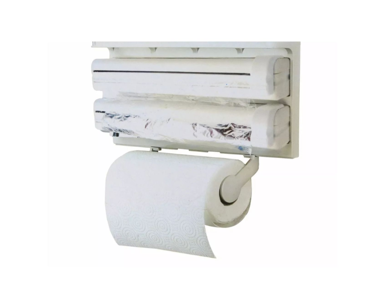 Dispensador Multifuncional Triple Cocina Film Papel Importclick