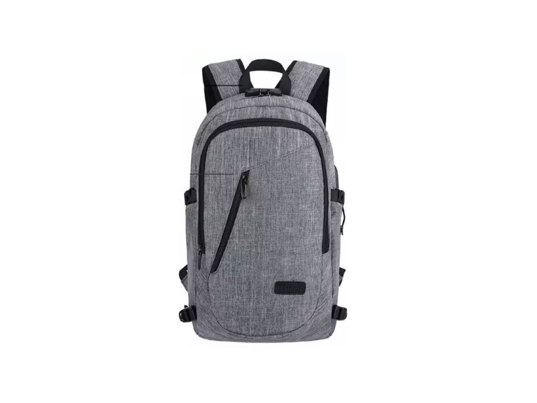 Mochila Antirrobo 30 LT Cable USB Gris Importclick