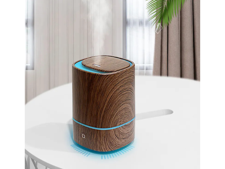 Difusor Humidificador Aromas USB 150 ML Café Oscuro Importclick