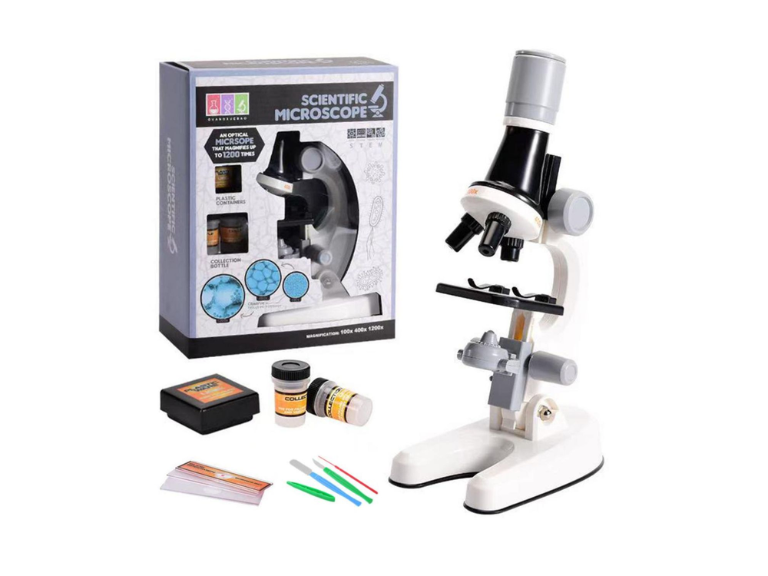 Microscopio Educativo Juguete Niños Kit Accesorios Importclick