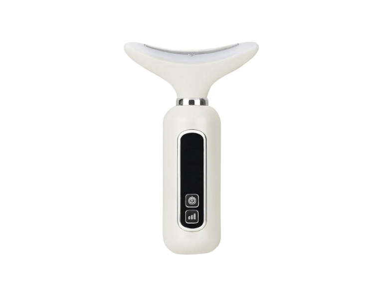 Masajeador Reductivo SkinCare Cuello Rostro Ultrasónico Blanco Importclick