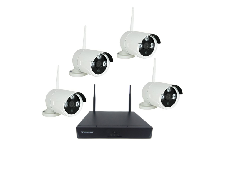 Kit 4 Cámaras + DVR Full HD Wifi VGA Hdmi Importclick