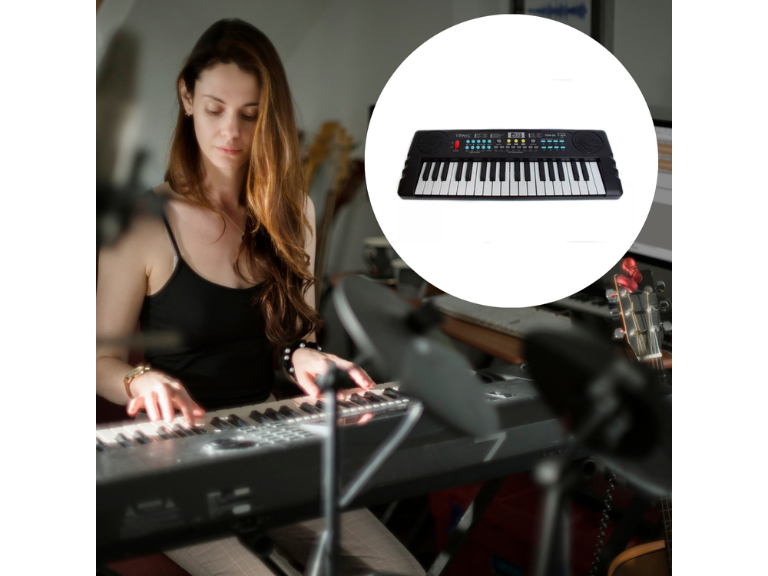 Teclado Piano 37 Teclas Música PROF Importclick