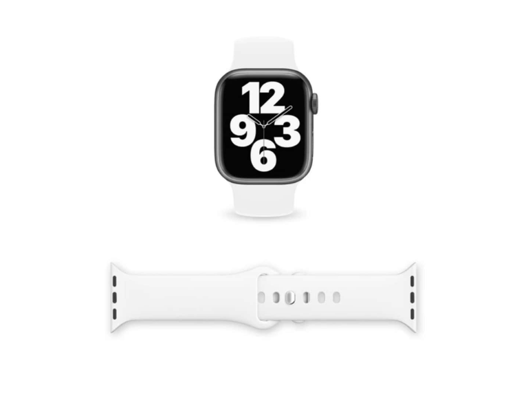 Correa Apple Watch Silicona Blanco S/M 38x40x41 MM Importclick
