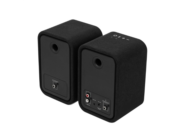 Parlantes Bluetooth 5.3 Uplift Bookshelf Negros Marley