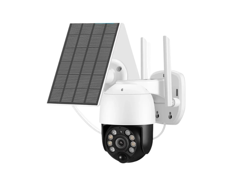 Cámara Seguridad Panel Solar IP WIFI FullHD Visión Nocturna Sensor Movimiento Importclick