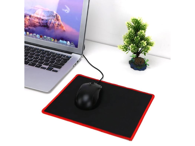 Mouse Pad Gamer Notebook 26 x 21 CM Rojo Importclick