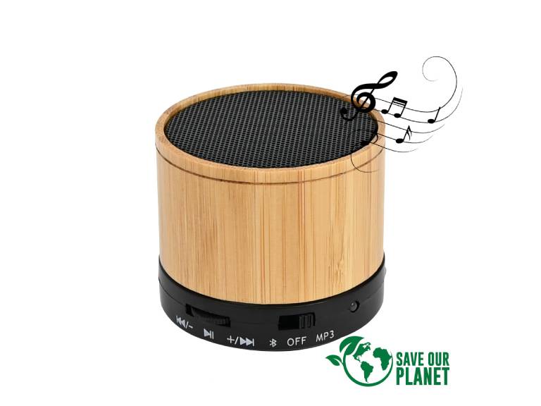 Parlante Altavoz Bluetooth de Bamboo WAV