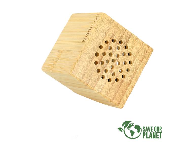 USB Parlante de Bamboo