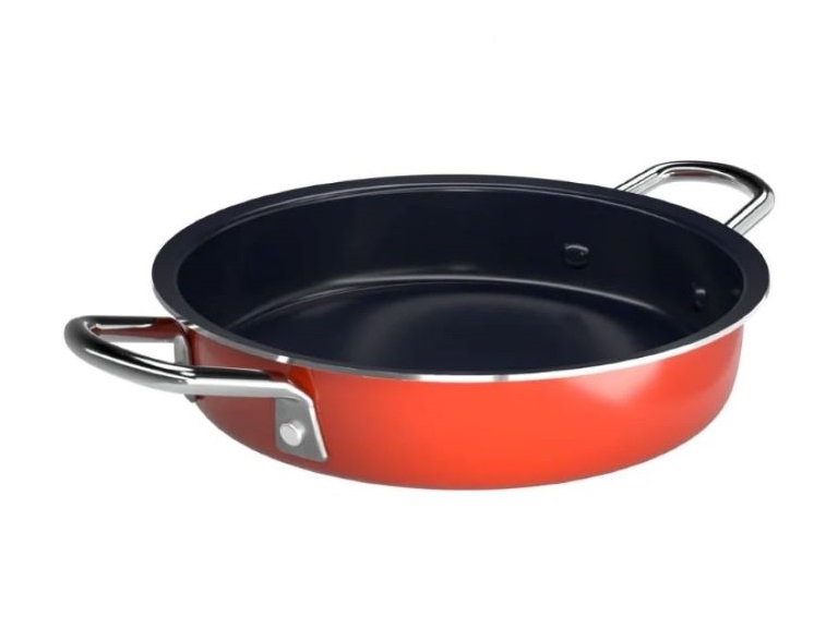 Paila 16 cm Firenze con asa silicona