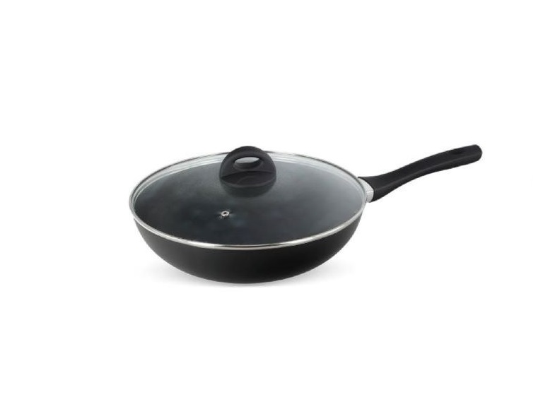 Wok 30 cm con Tapa Firenze