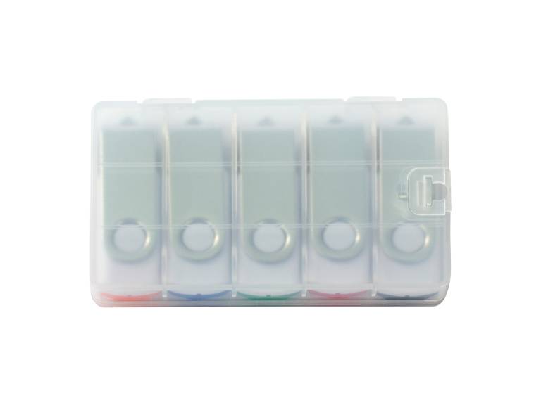 Set 5 USB Pendrive 64GB Multicolor