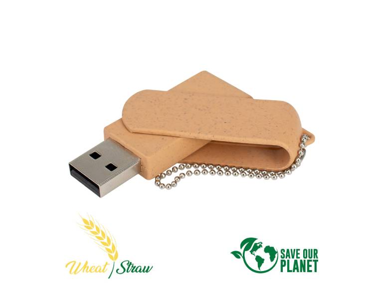 USB Pendrive 16GB de caña de Trigo