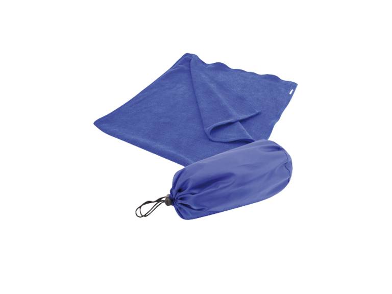 Toalla Deportiva de Microfibra Azul