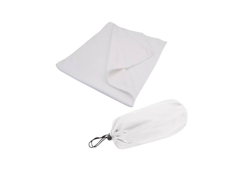 Toalla Deportiva de Microfibra Blanco