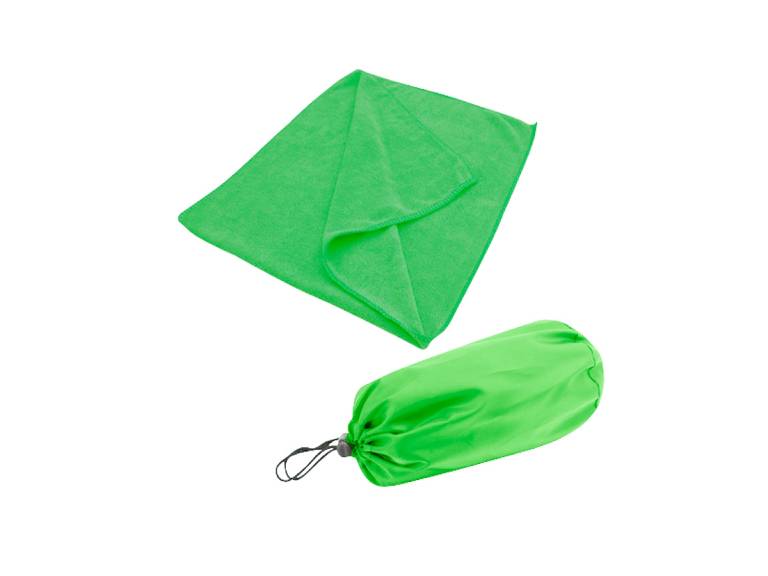 Toalla Deportiva de Microfibra Verde Claro