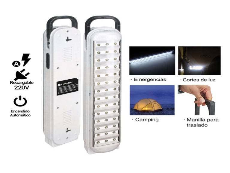 Lámpara de Emergencia 42 LED