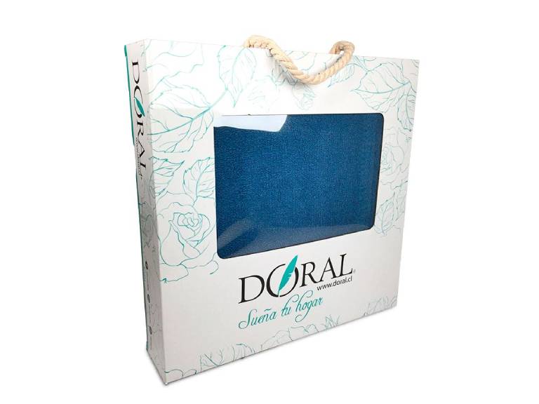 Toallas Silver Set de 2 Piezas Azul