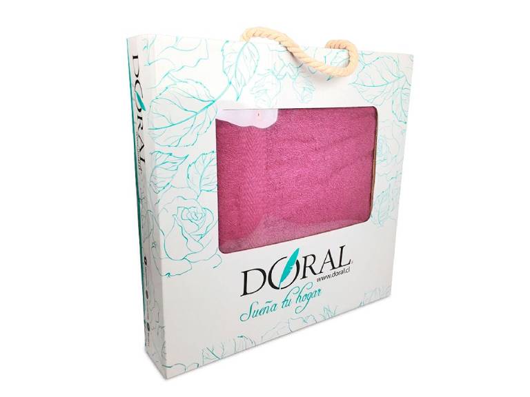 Toallas Silver Set de 2 Piezas Rosado